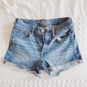 ⭐ 5 for $15⭐ American Eagle Hi-rise Shortie Jean Shorts